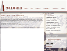 Tablet Screenshot of buccleuchfreechurch.co.uk